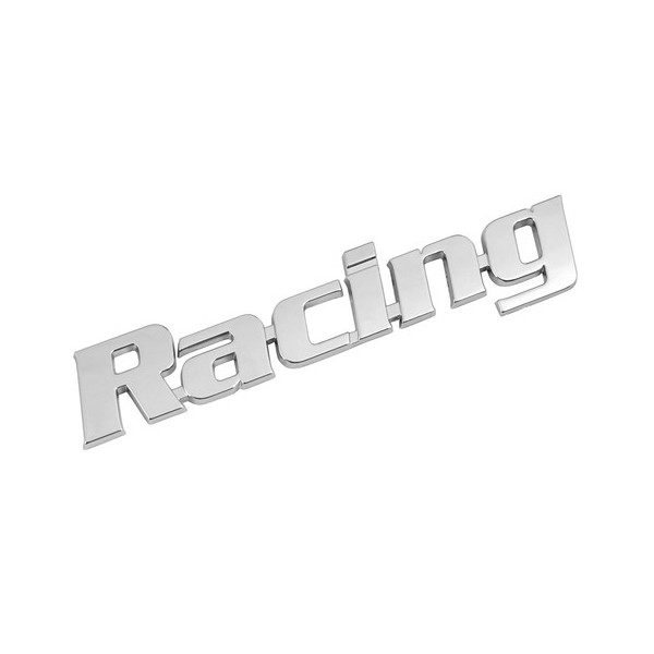 Emblema 3D cromato - Racing