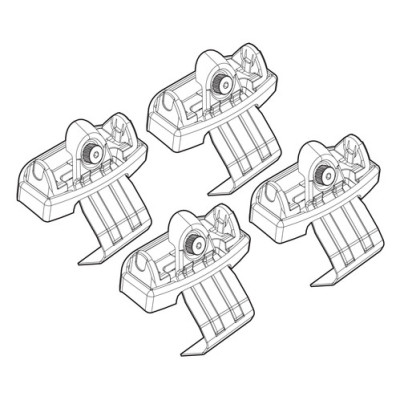 KIT ATTACCHI RENAULT TWINGO, TWINGO AIR TOP 14+