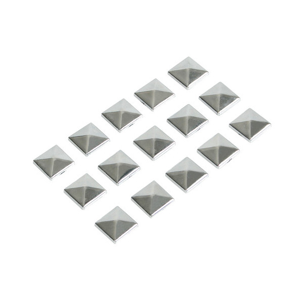 *SET 15 BORCHIE  DECOR-STUDS  10X10MM