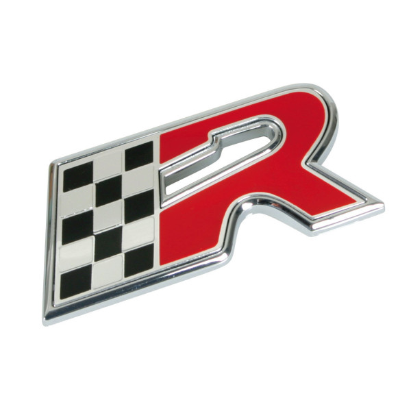EMBLEMA CROMATO  BANDIERA+R 