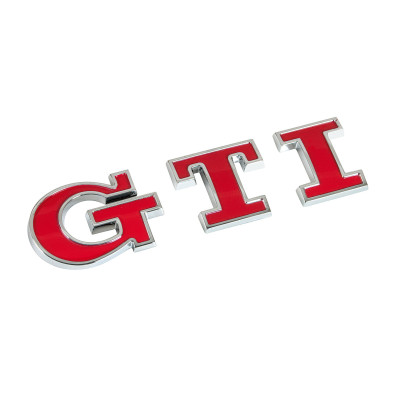 EMBLEMA CROMATO  GTI 