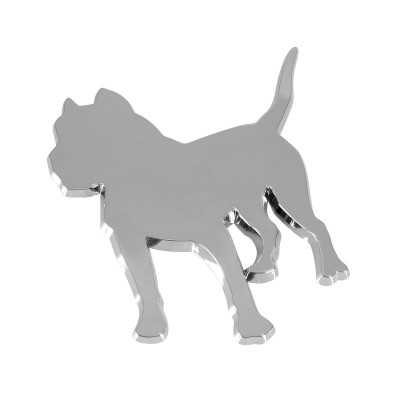 *EMBLEMA CROMATO  CANE 