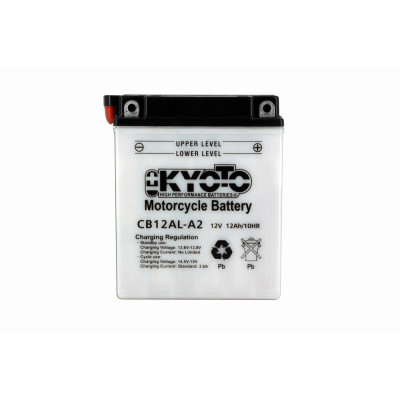 KYOTO - BATTERIA YB12AL-A2 CON MANUTENZIONE CON PACCO ACIDO