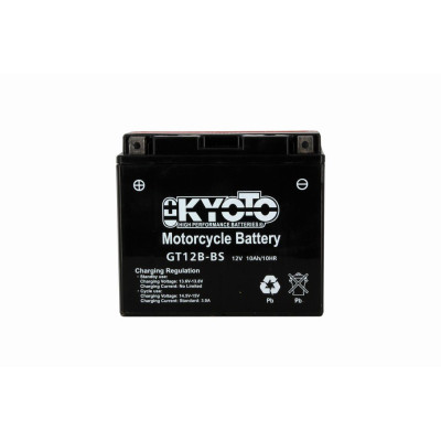 KYOTO - BATTERIA YT12B-BS SENZA MANUTENZIONE CON PACCO ACIDO