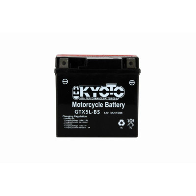 KYOTO - BATTERIA GTX5L-BS SENZA MANUTENZIONE CON PACCO ACIDO