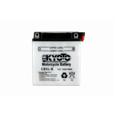 KYOTO - BATTERIA YB5L-B CON MANUTENZIONE CON PACCO ACIDO