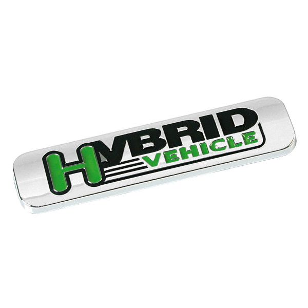 *EMBLEM.CROM.AUT-MOTO HYBRID  100X25MM