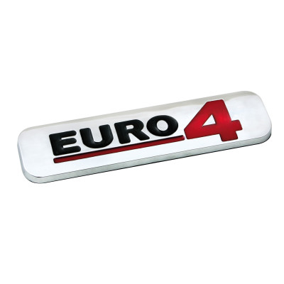 *EMBLEMA CROM.AUT-MOTO EURO4  100X25MM