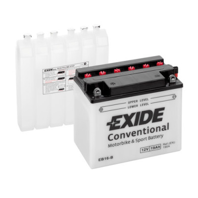 BATTERIA 19Ah 190A EXIDEMOTO CONVENTIONAL CARICA SECCA