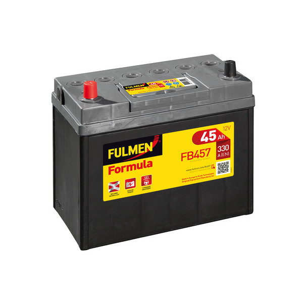 BATTERIA  45Ah  330A FULMEN FORMULA (POLO SINISTRO)
