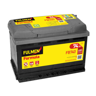BATTERIA  74Ah  680A FULMEN FORMULA