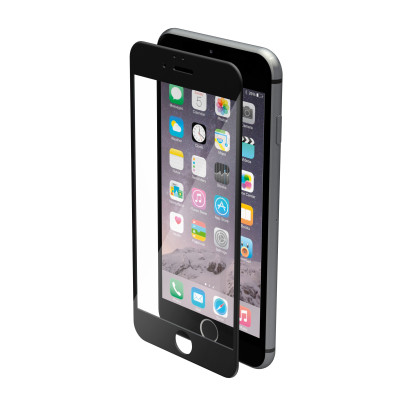 VETRO TEMPERATO PHANTOM  PER IPHONE 6-6S - NERO