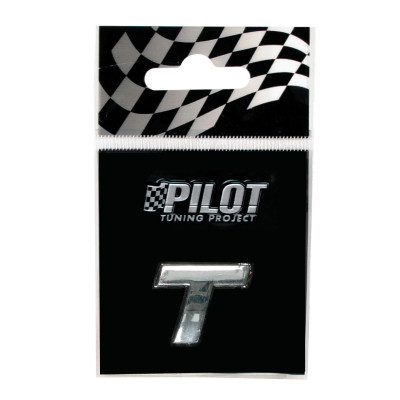 LETTERA T ADES.3D T-1 MM.18 FLAT
