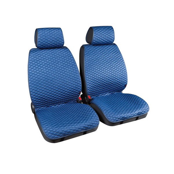 CP.COPRISEDILI ANT.COVER-TEC COTONE BLU+FILO GRIGIO