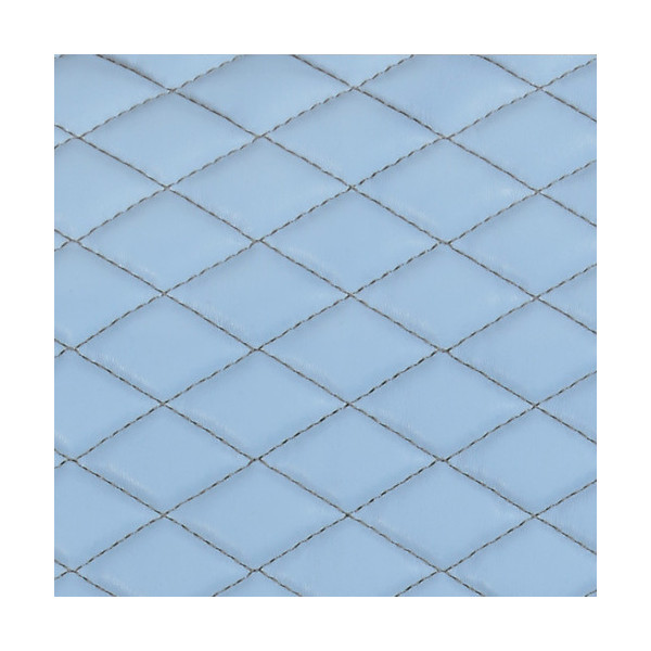 CP.COPRISEDILI ANT.COVER-TEC SIMILPELLE BLU+FILO GRIGIO