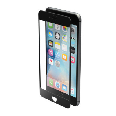 VETRO TEMPERATO PHANTOM  PER IPHONE 7 PLUS - 8 PLUS - NERO