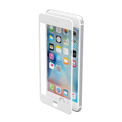 VETRO TEMPERATO PHANTOM  PER IPHONE 7 PLUS - 8 PLUS BIANCO