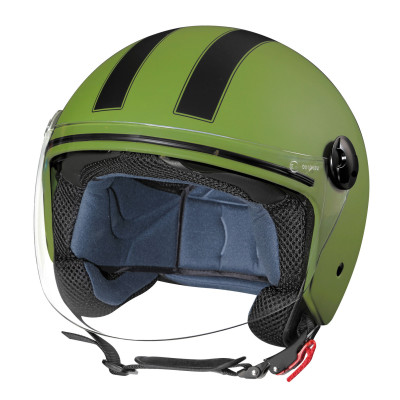 CASCO LD-1 DEMIJET XL GREEN NAVY DOPPIA VISIERA