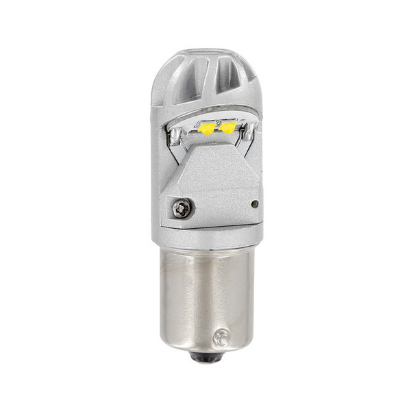 LAMPADA MEGA-LED 10-28V 4SMD CREE BA15S, ROSSA