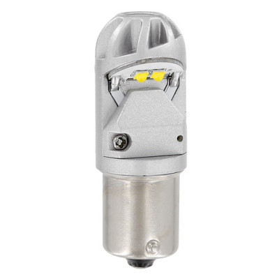 LAMPADA MEGA-LED 10-28V 4SMD CREE BAU15S, AMBRA