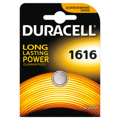 DURACELL 1616 B1 LITIO BOTTON SPECIALISTICA ELECTRONICS