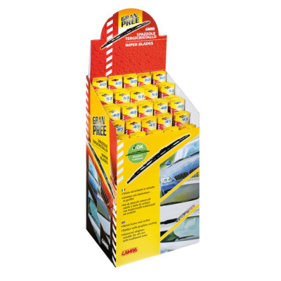 ESPOSITORE 70 SPAZZOLE GRAN-PREE ASSORTITE