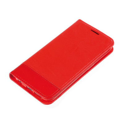 COVER  WALLET  PER SAMSUNG GALAXY S6 EDGE - ROSSO
