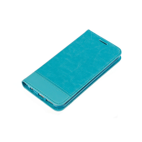 COVER  WALLET  PER SAMSUNG GALAXY S6 EDGE - TURCHESE