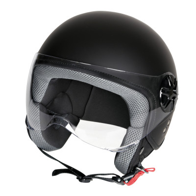 CASCO LD-2 DEMI-JET TG.XS NERO OPACO