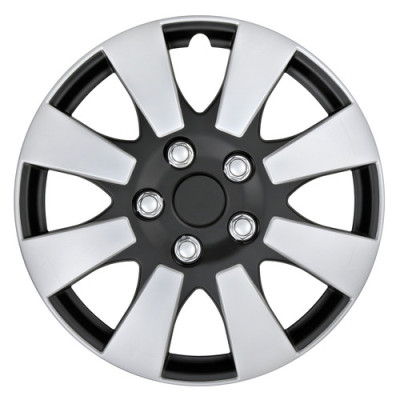 SR.CALOTTE C-137 DE-LUXE 14  SILVER-NERO OPACO
