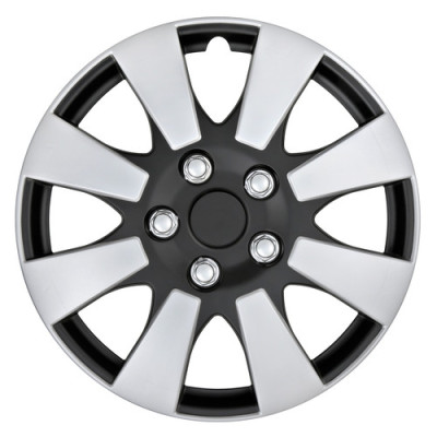 SR.CALOTTE C-137 DE-LUXE 16  SILVER-NERO OPACO